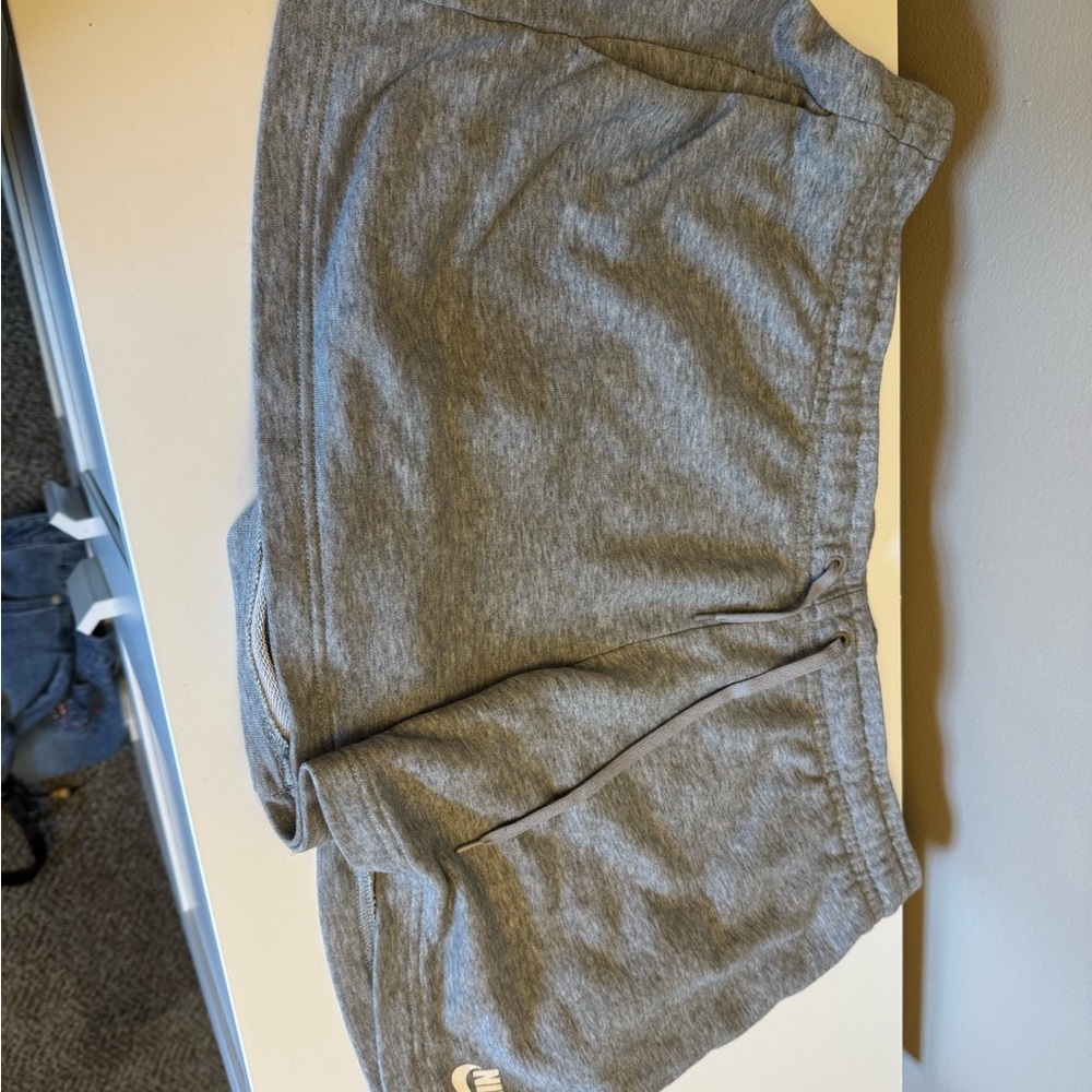 Nike Heather Gray Athletic Shorts